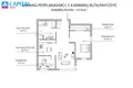 Apartamento 2 habitaciones 63 m² Vilna, Lituania