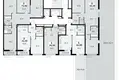 2 room apartment 41 m² Moscow, Russia