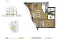 Квартира 1 спальня 58 м² Sinan, Турция
