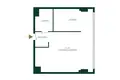 2 room apartment 53 m² in Krobia, Poland