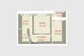 Wohnung 2 zimmer 47 m² Smaljawitschy, Belarus
