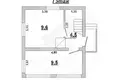 Maison 34 m² Muchaviecki sielski Saviet, Bélarus