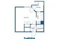 1 room apartment 32 m² Helsinki sub-region, Finland