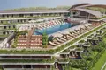Kompleks mieszkalny New residential complex with a swimming pool, a gym and a spa in Nuanu City, Bali, Indonesia