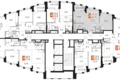 2 room apartment 49 m² Moscow, Russia