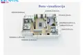 2 room apartment 52 m² Alytus, Lithuania