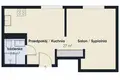 1 room apartment 31 m² in Warsaw, Poland