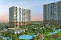 Residential complex New residence with a swimming pool, green areas and a tennis court, Istanbul, Turkey