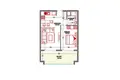 Квартира 2 комнаты 53 м² Махмутлар, Турция