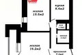 2 room apartment 51 m² Minsk, Belarus