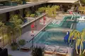 Wohnkomplex Residence Miami 2 with swimming pools and a green area close to Dubai Marina, Jumeriah Village Triangle, Dubai, UAE