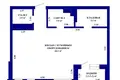 Apartamento 1 habitación 58 m² Minsk, Belarús