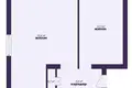 Mieszkanie 2 pokoi 56 m² Siemków, Białoruś