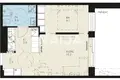 1 bedroom apartment 39 m² Joensuu sub-region, Finland