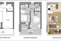 Квартира 2 комнаты 45 м² Минск, Беларусь