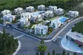 Residential complex Low-rise residence with swimming pools at 400 meters from the sea, Bodrum, Turkey