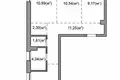 Büro 68 m² Minsk, Belarus