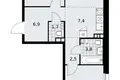 Apartamento 3 habitaciones 60 m² poselenie Sosenskoe, Rusia