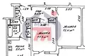 2 room apartment 51 m² Minsk, Belarus