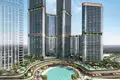 Residential complex New residence Skyvue Volair with a swimming pool and a spa close to Downtown Dubai and the international airport, Sobha Hartland II, Dubai