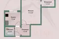 Mieszkanie 1 pokój 32 m² Borysów, Białoruś