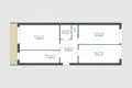 Apartamento 3 habitaciones 59 m² Poznan, Polonia