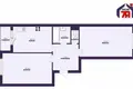 Квартира 2 комнаты 58 м² Октябрьский, Беларусь