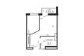 Mieszkanie 2 pokoi 32 m² Mińsk, Białoruś