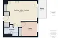 Mieszkanie 2 pokoi 47 m² Warszawa, Polska