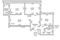 Wohnung 3 zimmer 69 m² Pryluki, Belarus