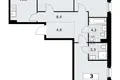 3 room apartment 82 m² Kommunarka, Russia