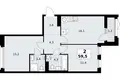 Квартира 2 комнаты 60 м² район Коммунарка, Россия