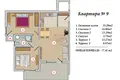 Квартира 3 комнаты 77 м² Будва, Черногория