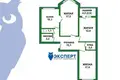 Mieszkanie 3 pokoi 79 m² Mińsk, Białoruś