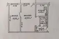 2 room apartment 44 m² Homel, Belarus