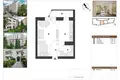 2 room apartment 31 m² Warsaw, Poland