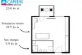 1 room apartment 23 m² Vilnius, Lithuania