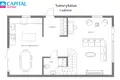 Casa 137 m² Antezeriai, Lituania