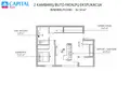 Apartamento 2 habitaciones 63 m² Vilna, Lituania