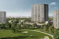 Residential complex Townhouses in new Golf Acres Residence with a golf course, parks and swimming pools, Emaar South, Dubai, UAE