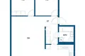 2 bedroom apartment 72 m² Kotkan-Haminan seutukunta, Finland