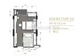 Apartamento 1 habitacion 39 m² Kathu, Tailandia