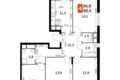 Квартира 4 комнаты 99 м² Развилка, Россия