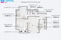 3 room apartment 64 m² Vilnius, Lithuania