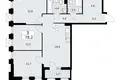 Apartamento 3 habitaciones 78 m² Troitsk, Rusia