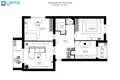 Wohnung 3 zimmer 92 m² Vilnius, Litauen