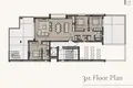 Penthouse 3 pokoi 143 m² Gmina Germasogeia, Cyprus