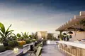 Kompleks mieszkalny New residence Weybridge Gardens with a swimming pool, gardens and a co-working area near a highway, Dubailand, Dubai, UAE