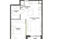 Apartamento 2 habitaciones 41 m² Marki, Polonia