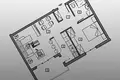 1 bedroom apartment 51 m² Becici, Montenegro